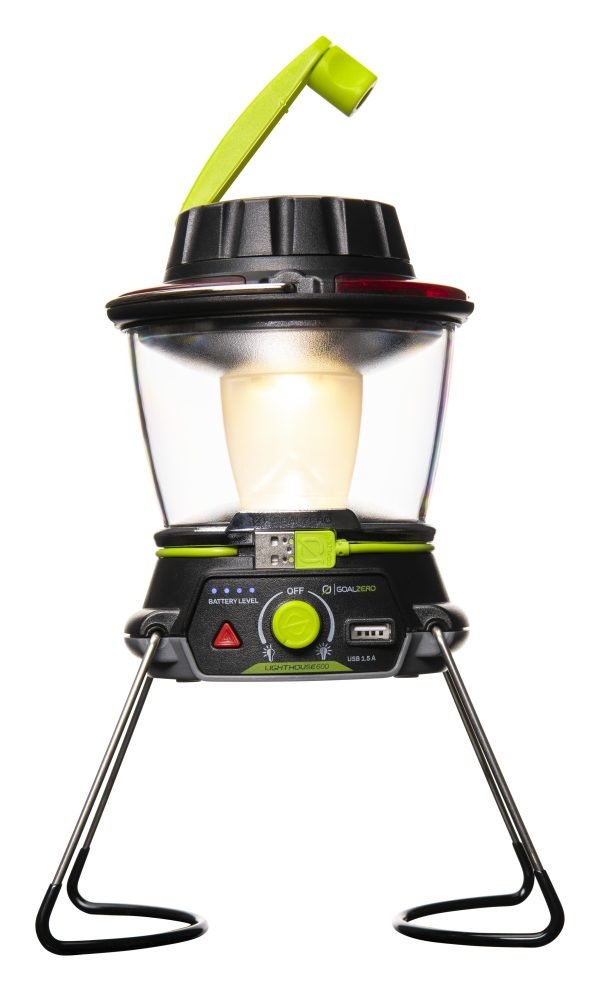 ⁦עששית סולארית נטענת LIGHTHOUSE 600⁩ – תמונה ⁦5⁩