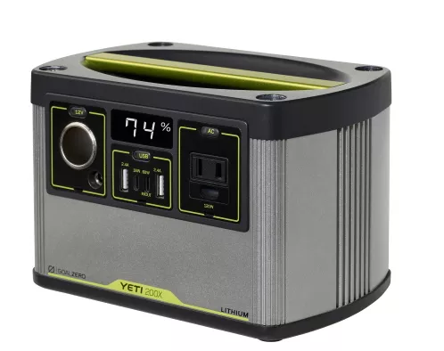 תחנת כח ניידת YETI 200X מבית GoalZero