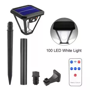 תאורת גינה סולארית 5W 2400Mah 3000K