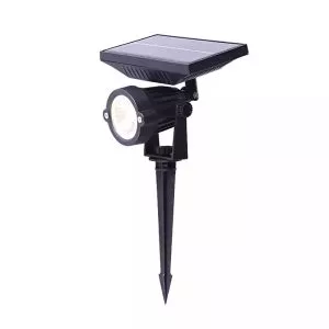 תאורת גינה סולארית 5W דוקרן אור חם 1200Mah 115*115*270mm