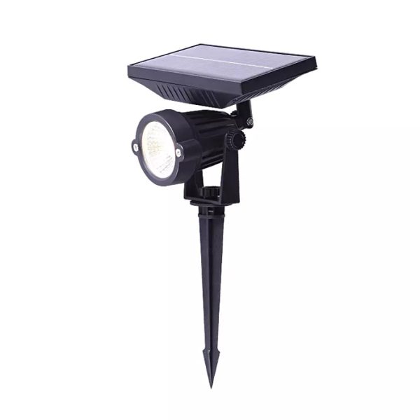 תאורת גינה סולארית 5W דוקרן אור חם 1200Mah 115*115*270mm