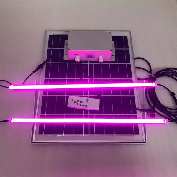 תאורת סולארית ספקטרום UV לגידול צמחים 100W SMD FSO גוף אלומיניום