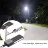 ⁦תאורה סולארית ציבורית מקצועית 14 שעות 120W 170Lm/W IP67 240led 6000K 20400Lm⁩ – תמונה ⁦3⁩