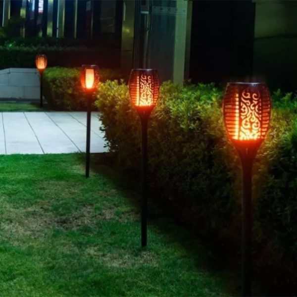 ⁦תאורת גינה סולאריות דגם להבה 5W POWERLINE⁩ – תמונה ⁦4⁩