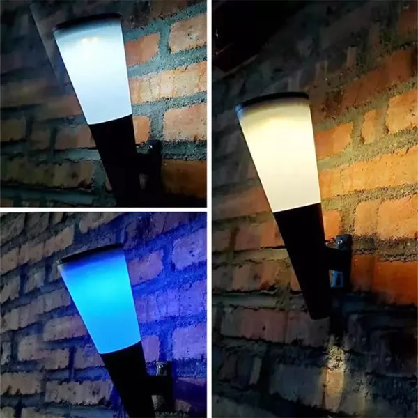 ⁦תאורת קיר סולארית דגם TORCH 10W - 212*70MM⁩ – תמונה ⁦3⁩