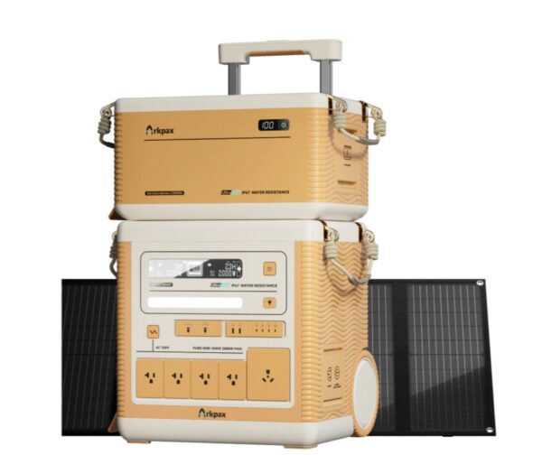 ⁦תחנת כח ניידת ARK PRO 2400 IP67 ULTRASEAL TECH⁩ – תמונה ⁦2⁩