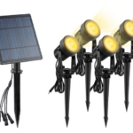 סט 4 תאורת גינה סולאריות Newtec AL22