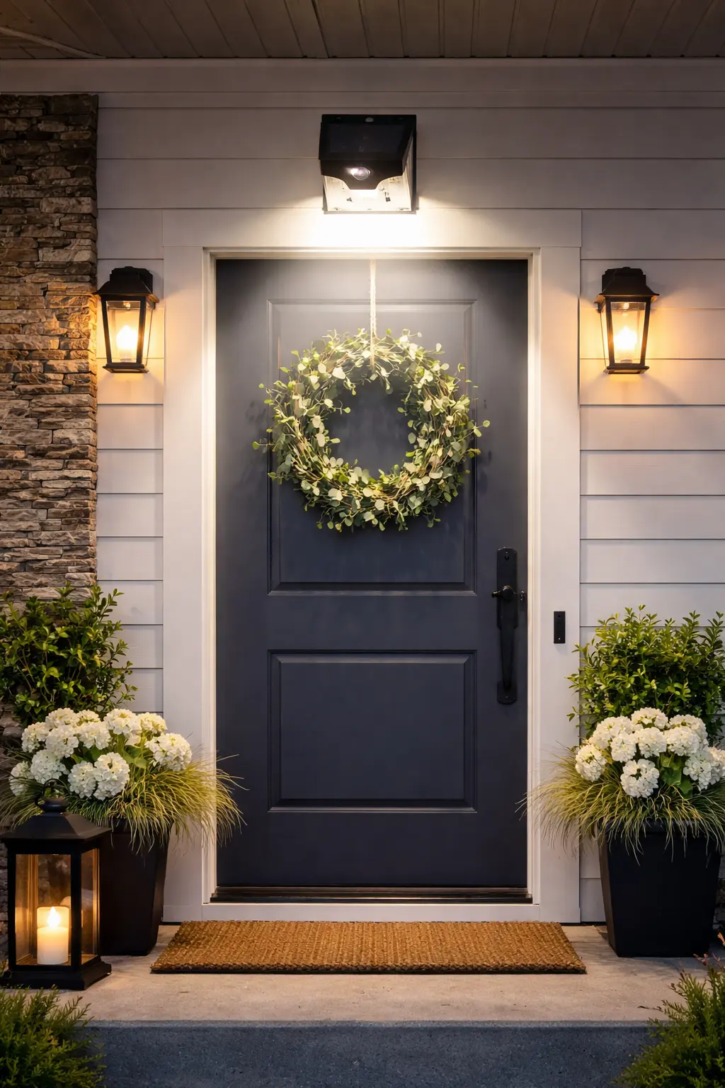 תאורת קיר סולארית 4.4W