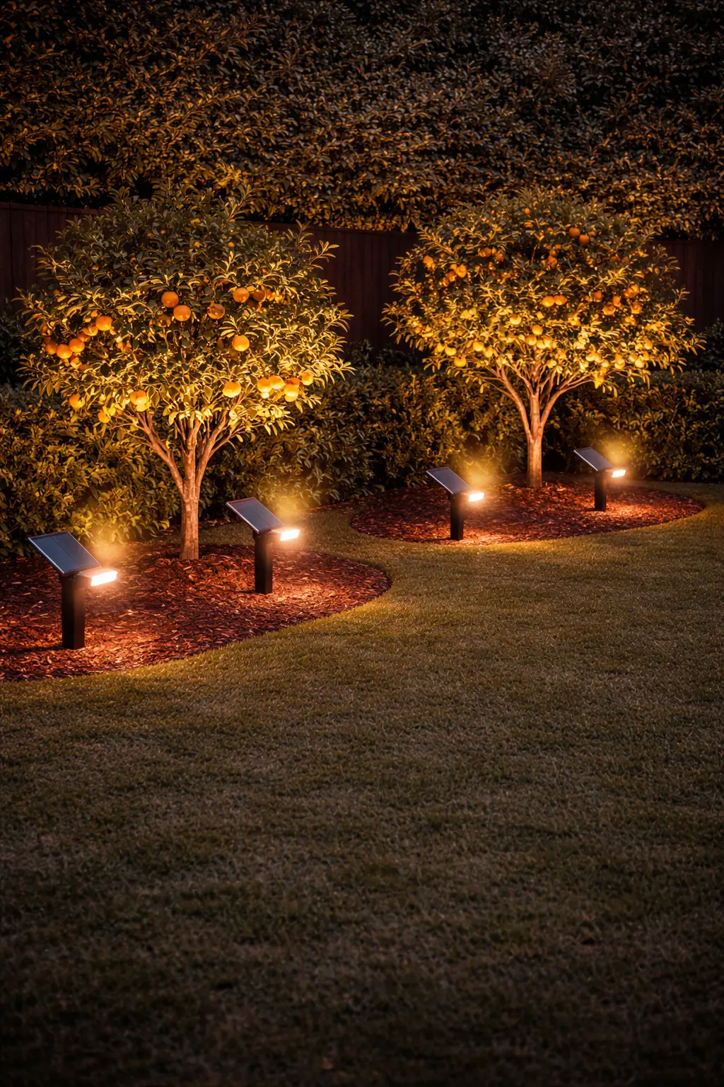 תאורת שבילים חמה