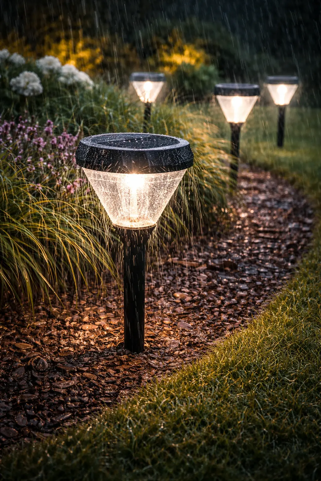 תאורת גינה סולארית NEWTEC AL6