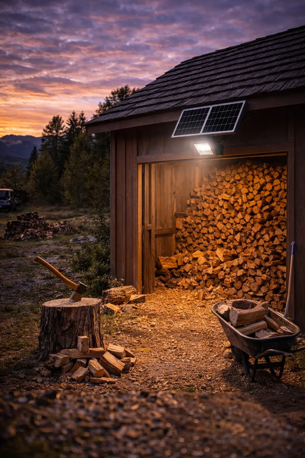 תאורת הצפה סולארית NEWTEC CARBON 3500Lm