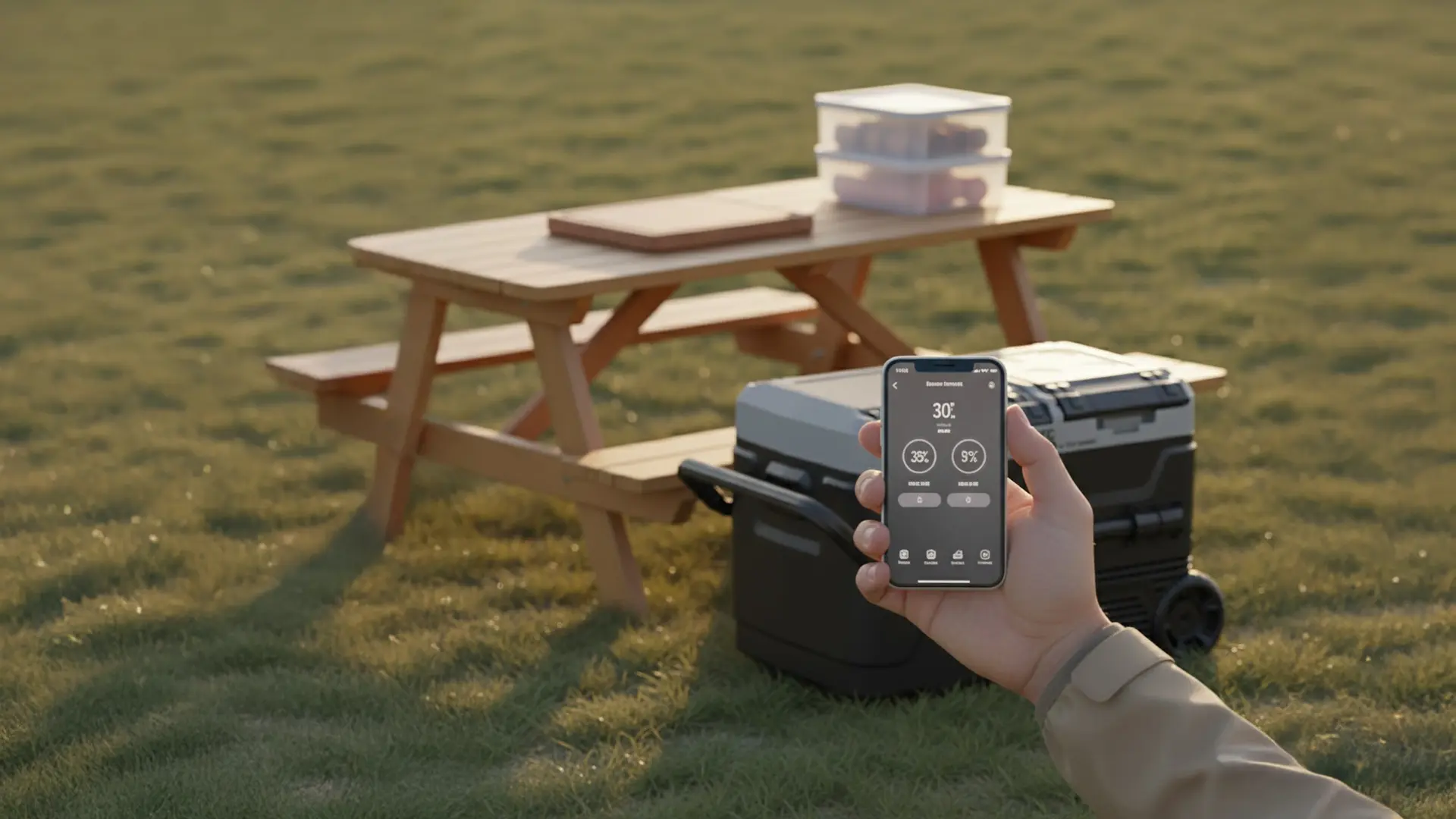 מקרר NEWTEC ED50-C בשימוש