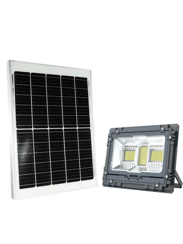 תאורת הצפה סולארית 200W Newtec RLO-AWR-200