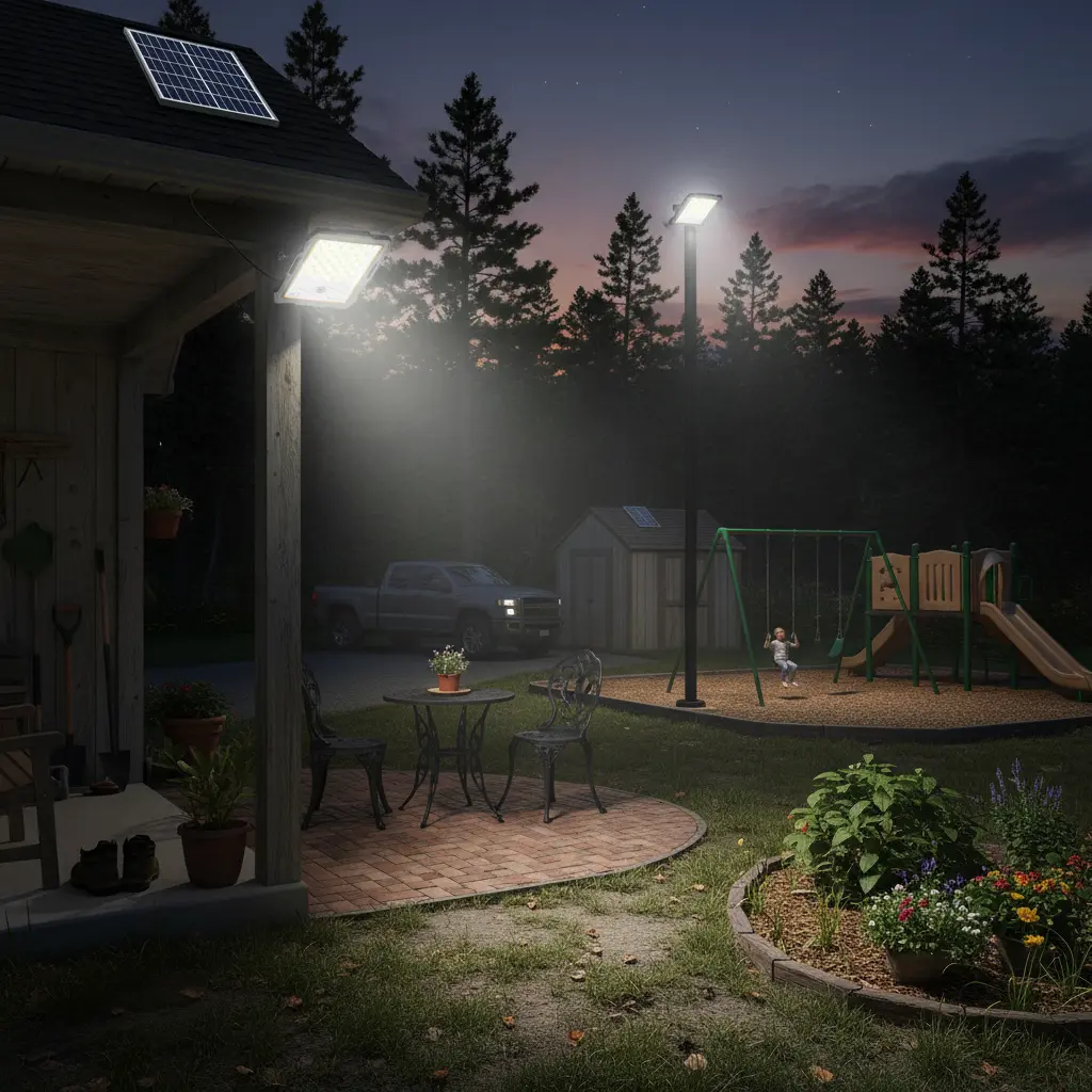 NEWTEC BX-200 תאורת הצפה סולארית