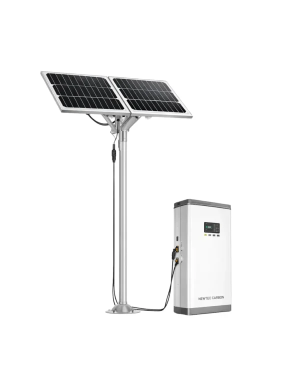 מערכת סולארית אינטגרלית Newtec Carbon 1500Wh