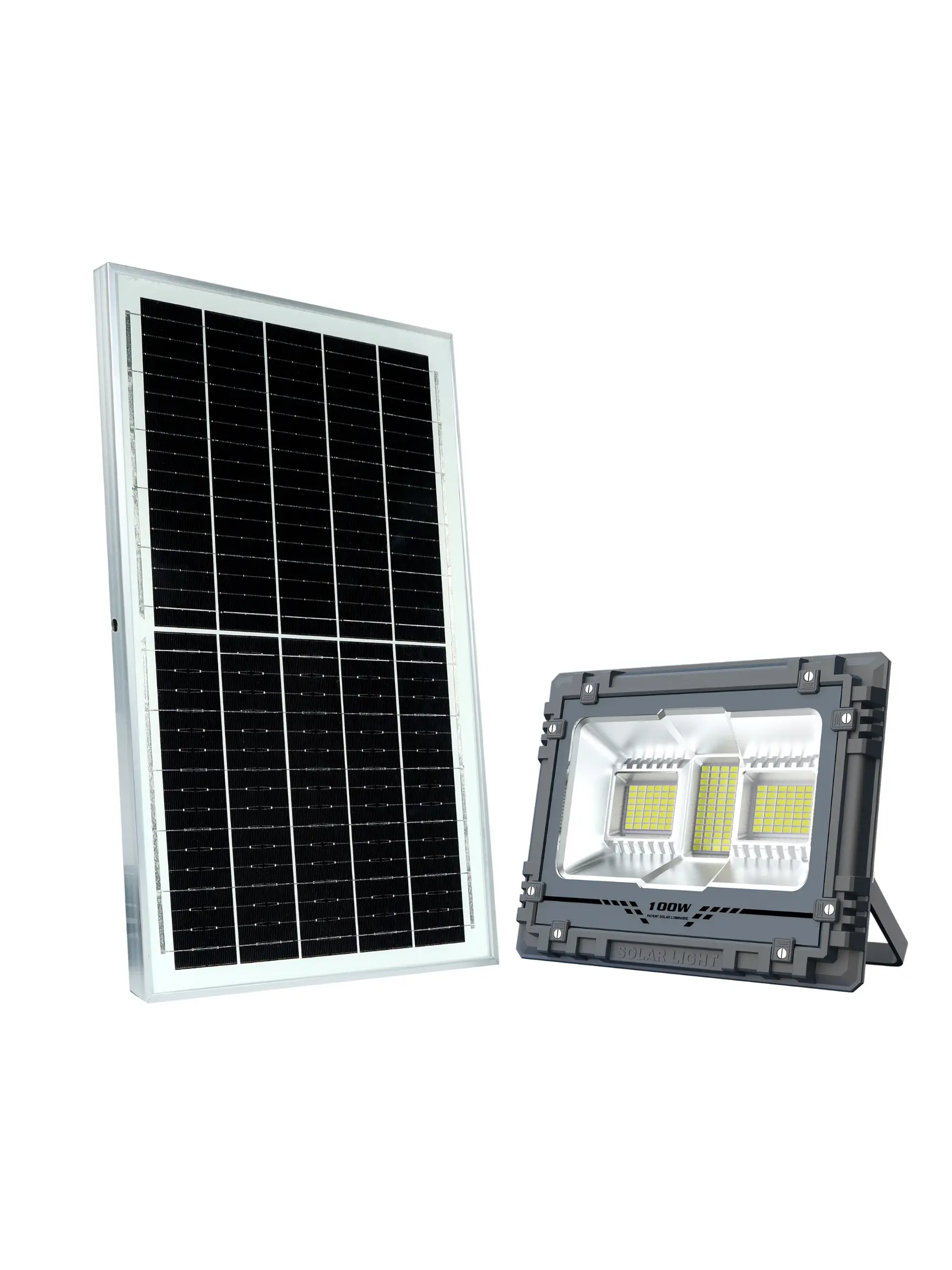 תאורת הצפה סולארית 200W Newtec RLO-AWR-200 תאורת הצפה סולארית Newtec 100W – תמונה 1