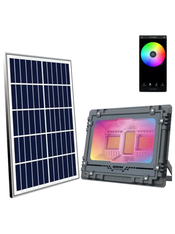 תאורת הצפה סולארית Newtec AWR-800 SMART