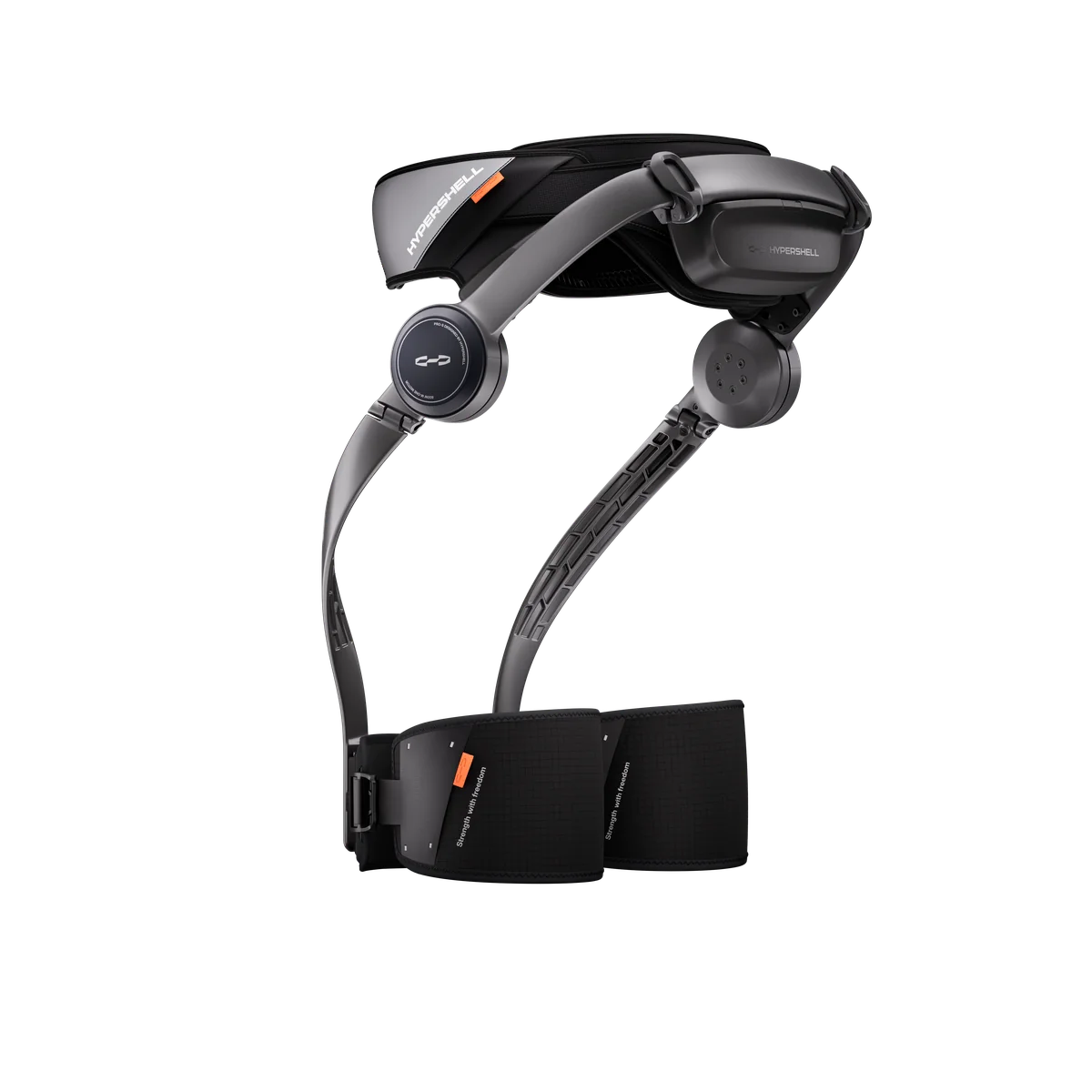 שלד לביש חיצוני Hypershell X Pro S מבית Hypershell, המיועד לסייע בתנועה ולהפחית עומס בזמן הליכה, ריצה, עליות ותנועה בשטח. המערכת מזהה את אופי התנועה בזמן אמת ומתאימה את רמת הסיוע, עם הספק של עד 800W, הפחתת עומס פיזי של עד 30 ק״ג ו-10 מצבי סיוע אדפטיביים.